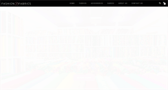 Desktop Screenshot of fashionfabrics.lk