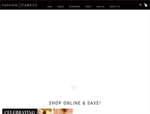 Tablet Screenshot of fashionfabrics.lk